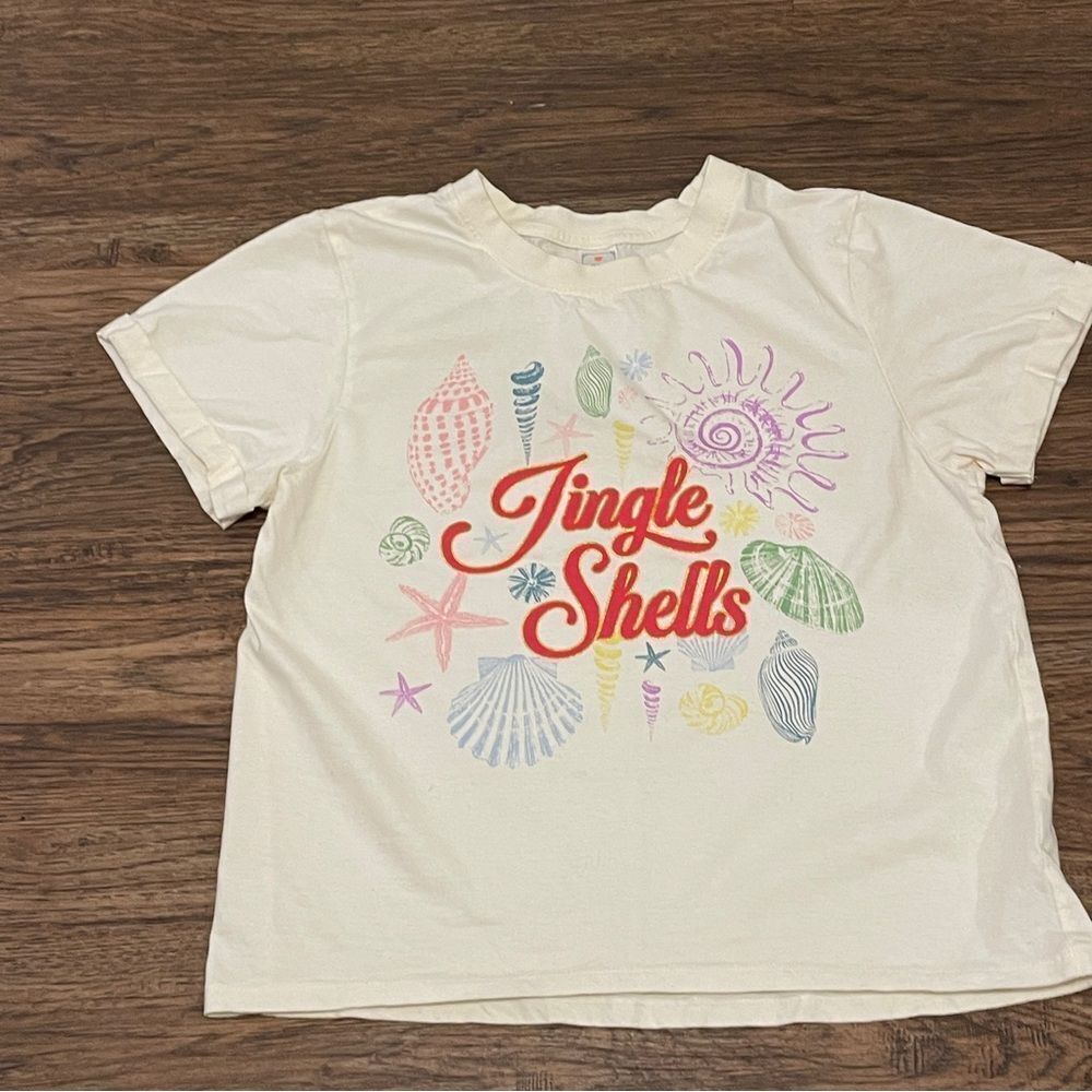Messy Buns Lazy Days Jingle Shells Short Sleeve T… - image 5